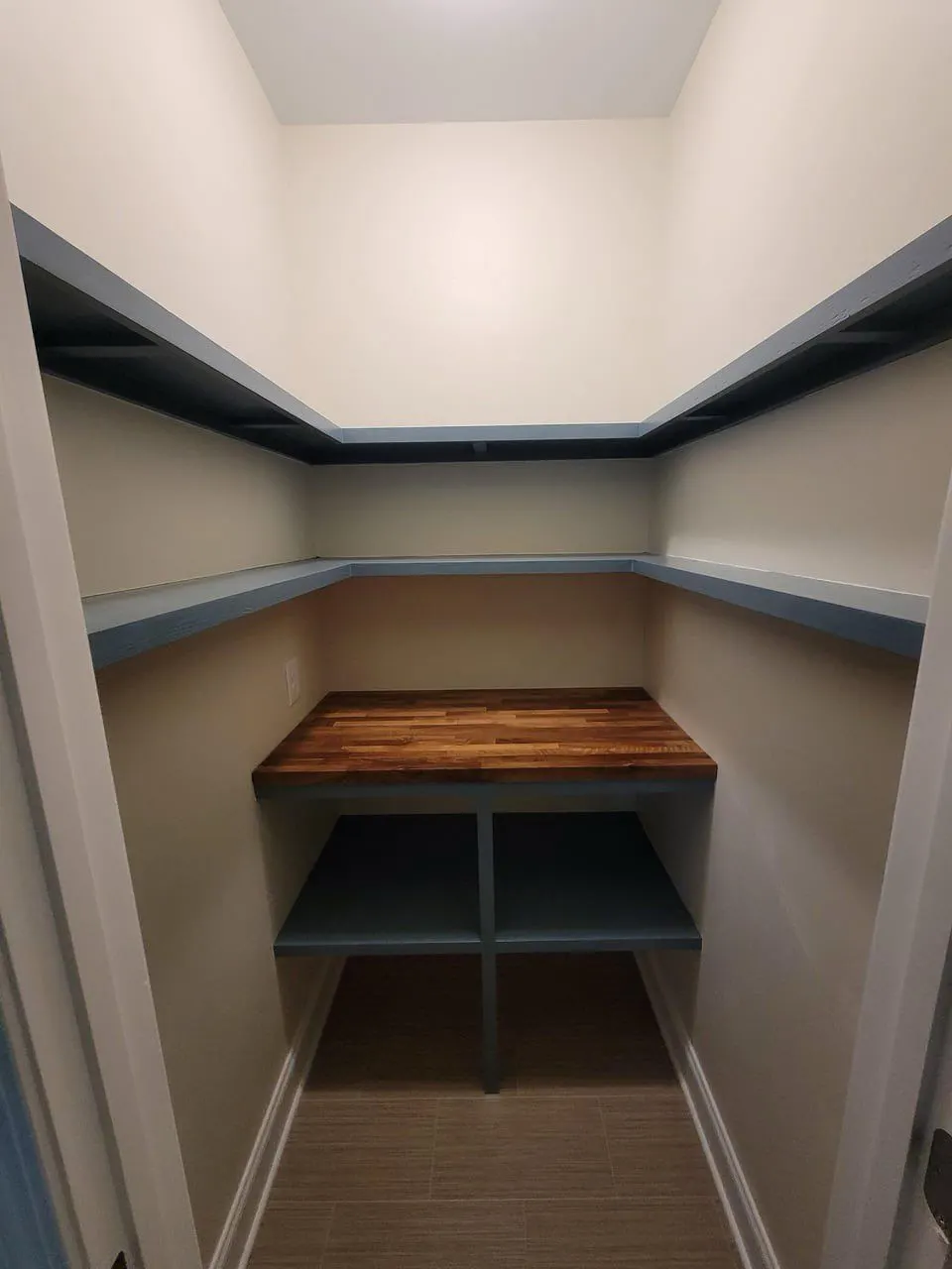 Custom pantry and closet shelving built and installed — Fenelon Handyman Services, Tampa Bay, FL