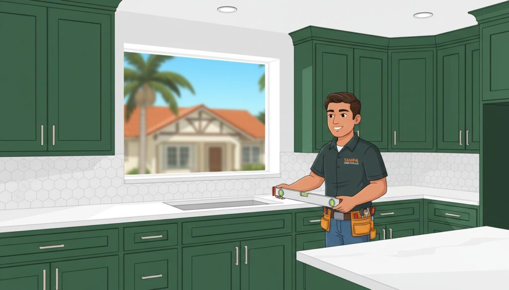 Professional Kitchen Cabinet Installation in Tampa: Your 2026 Guide