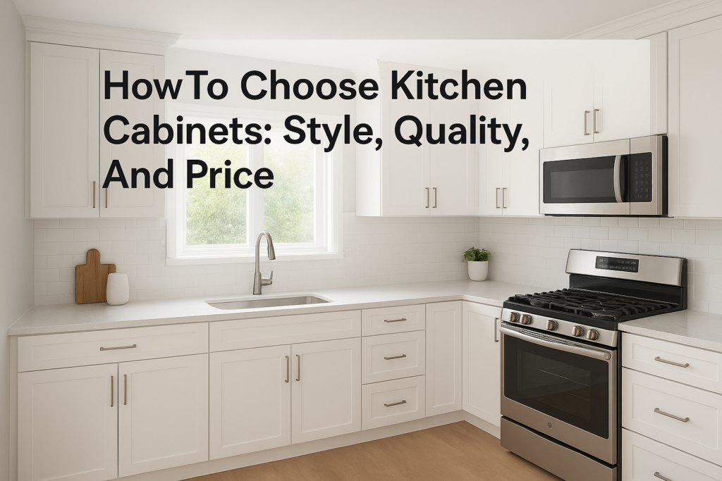 How To Choose Kitchen Cabinets: Style, Quality, And Price