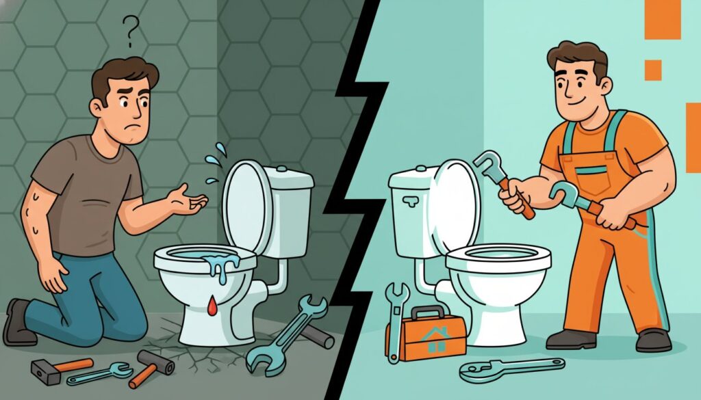 Toilet Repair in Tampa: DIY vs. Professional Comparison Guide