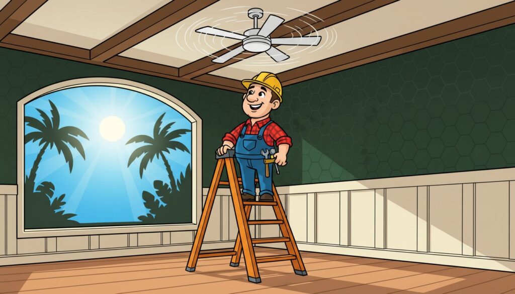 Why Does My Ceiling Fan Wobble? A Tampa Homeowner’s Guide to a Quiet Fix